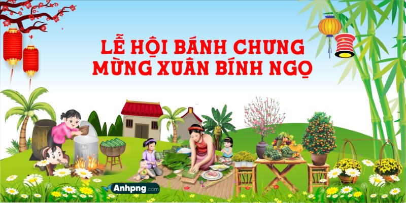 Lễ hội bánh chưng mừng xuân Bính Ngọ – không gian văn hóa Tết Việt