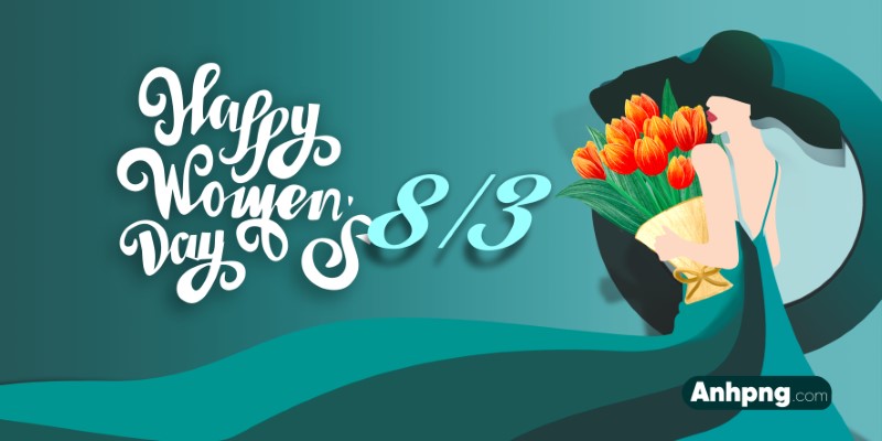 Thiệp chúc mừng 8/3 - Background Happy Women's Day đẹp nhất