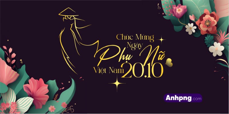 Thiệp chúc mừng 20/10 – Vector Corel, Ai thiết kế thiệp tặng phụ nữ Việt Nam