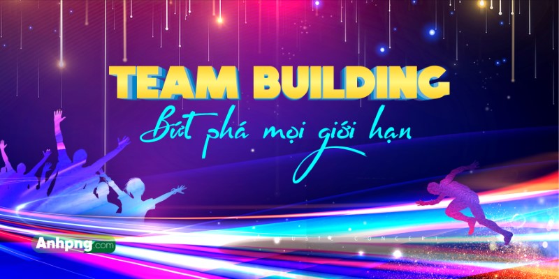 Background phông nền team building bứt phá mọi giới hạn