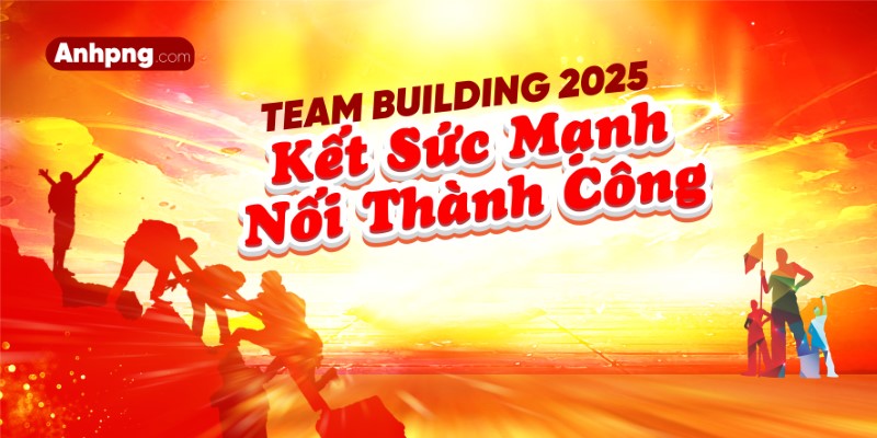 Sân Khấu Team Building Kết Sức Mạnh Nối Thành Công – File Vector Corel, Ai