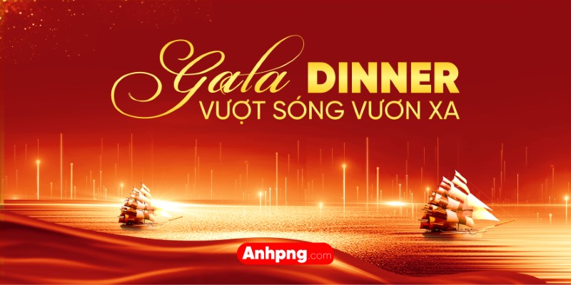 Maket Gala Dinner Vượt Sóng Vươn Xa – File Vector Corel, Ai thiết kế sân khấu, backdrop sự kiện