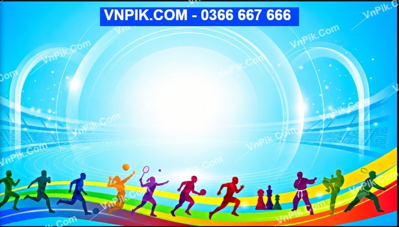 Phông nền thể thao mã 76307