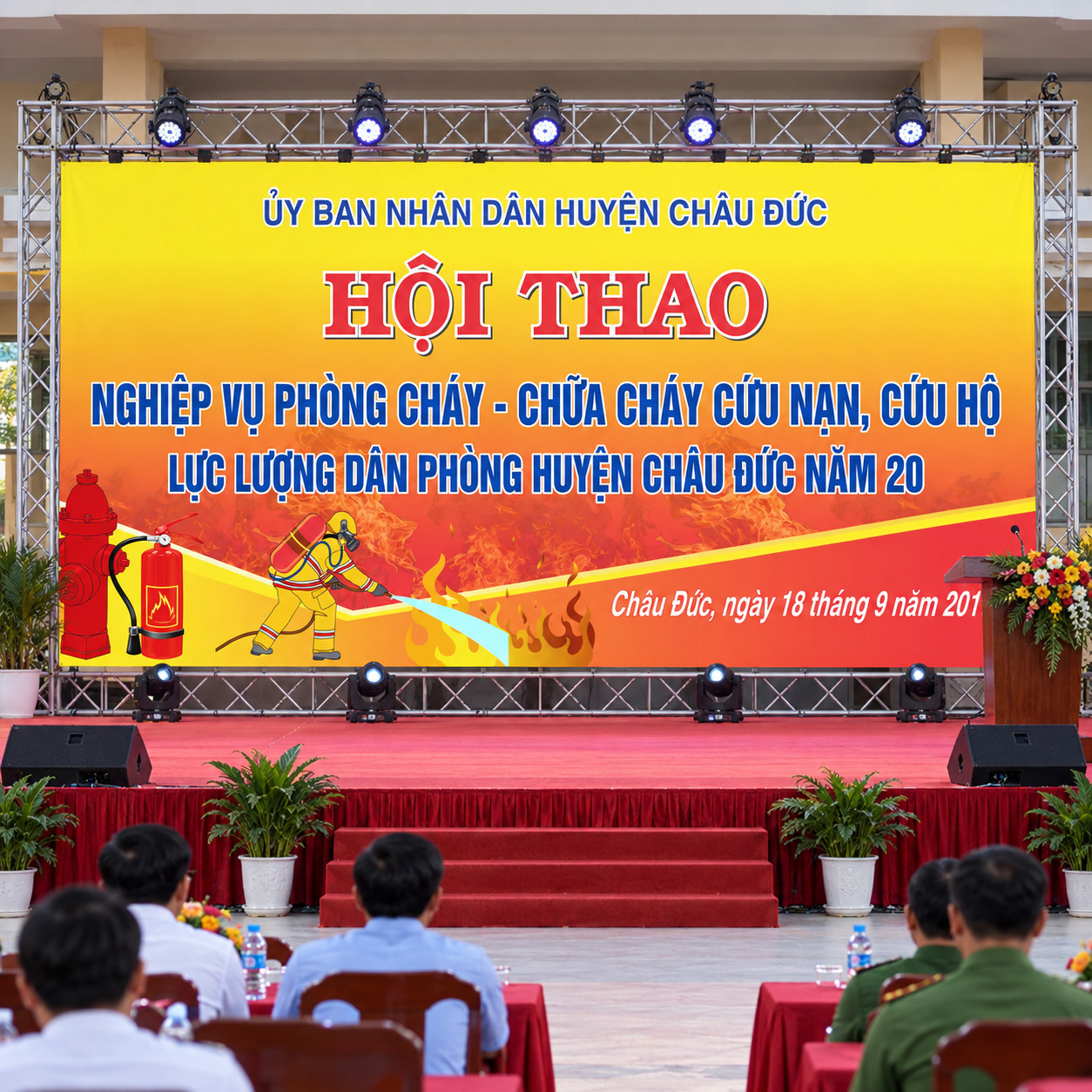 Hội Thao Nghiệp Vụ Phòng Cháy