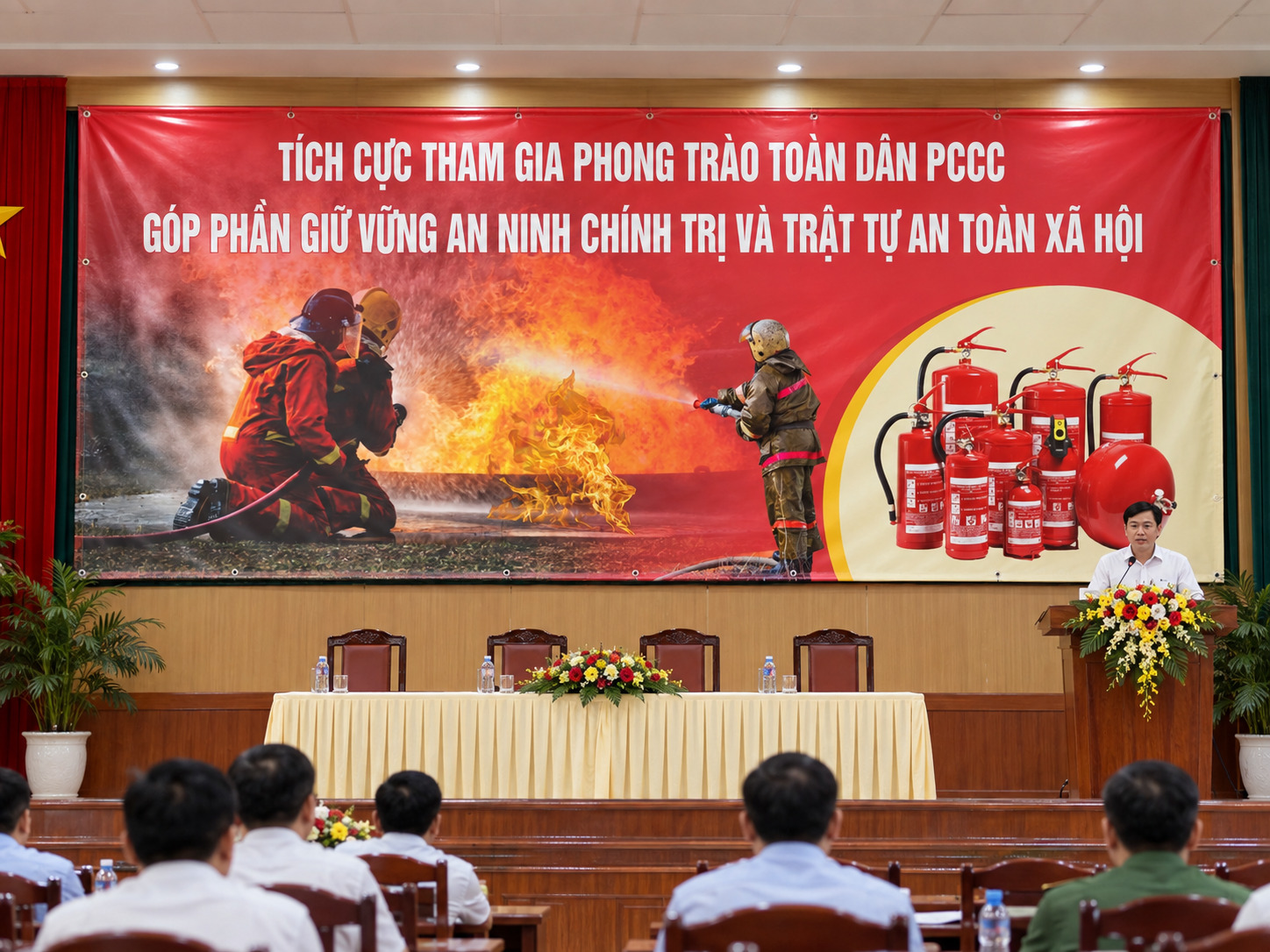 Bộ Tham Gia Phòng Cháy Chữa Cháy và An Ninh Xã Hội
