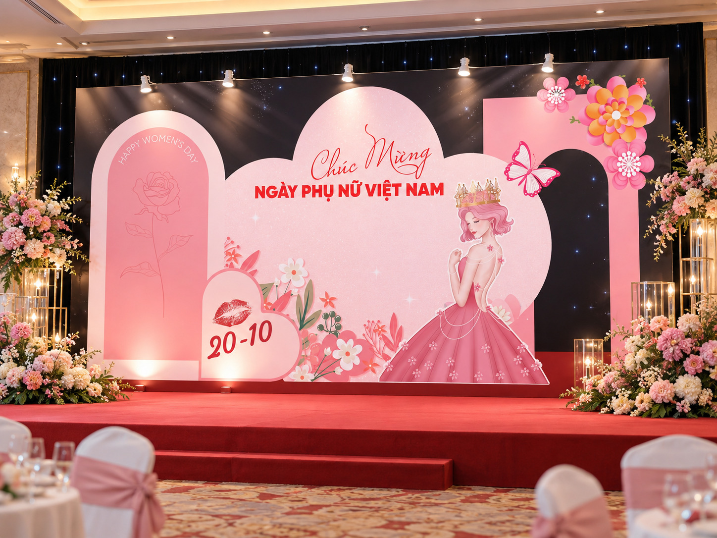 Phông nền cho Ngày Phụ Nữ Việt Nam 20-10