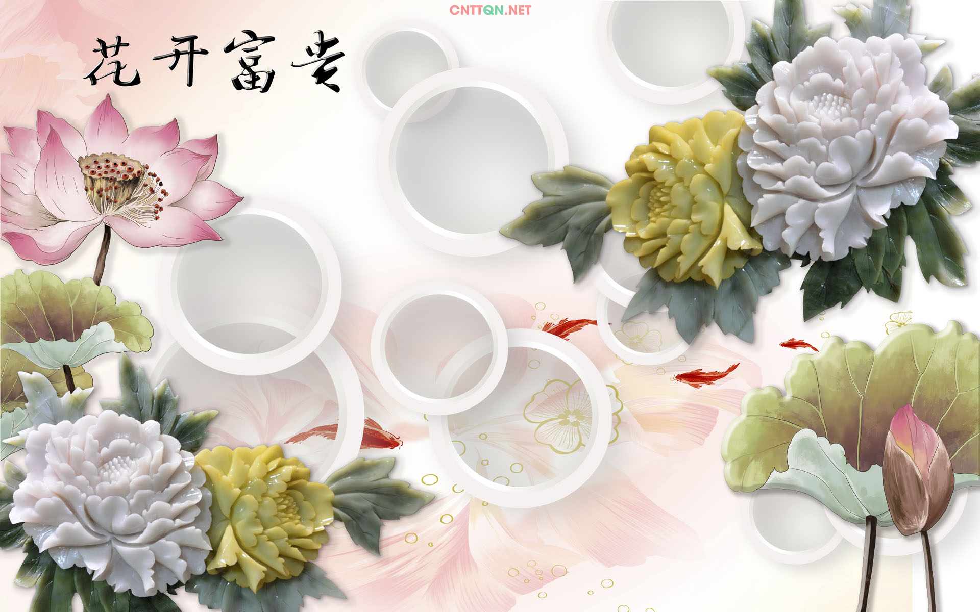 Tranh 3D mã "3D-071" đến "3D-080" - Tranh tường 3D
