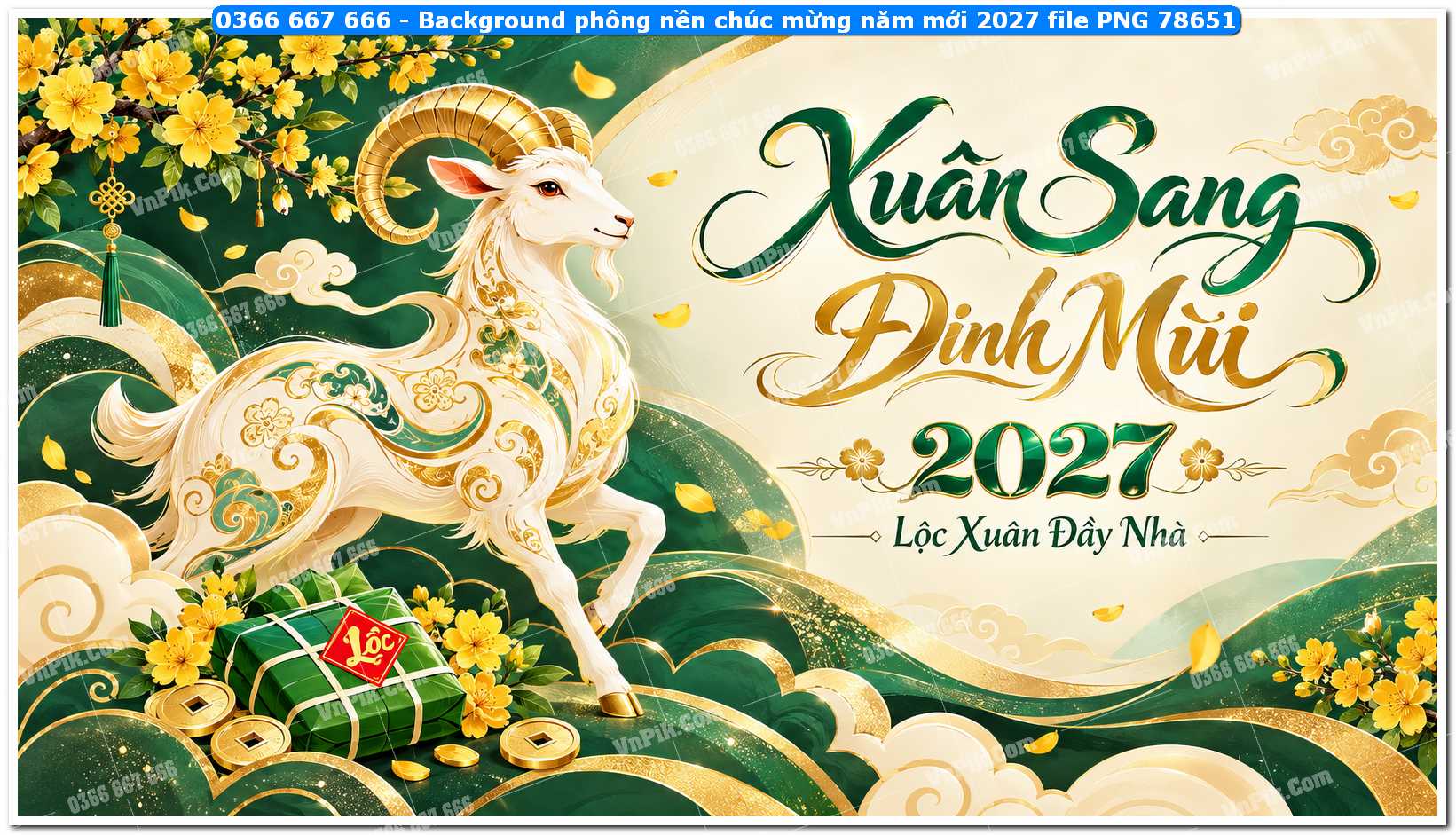 Background phông nền chúc mừng năm mới 2027 file PNG 78651