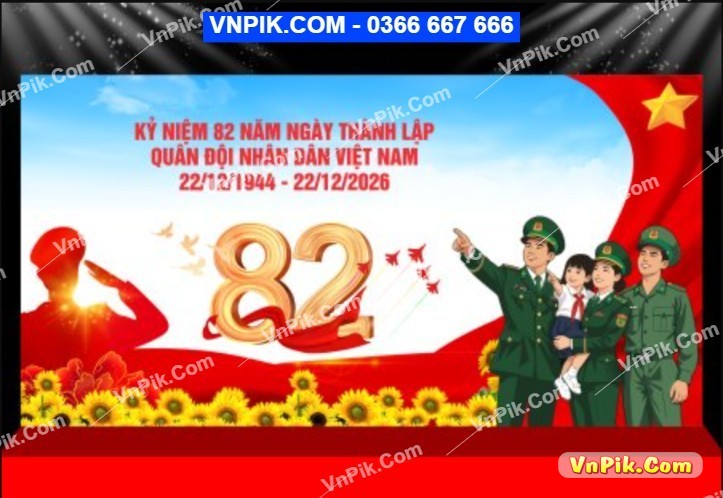 Thiết Kế Kỷ Niệm 82 Năm Ngày Thành Lập Quân Đội Nhân Dân Việt Nam 78360