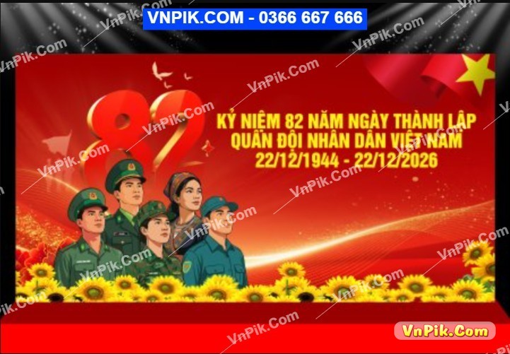 Thiết Kế Kỷ Niệm 82 Năm Ngày Thành Lập Quân Đội Nhân Dân Việt Nam 78361