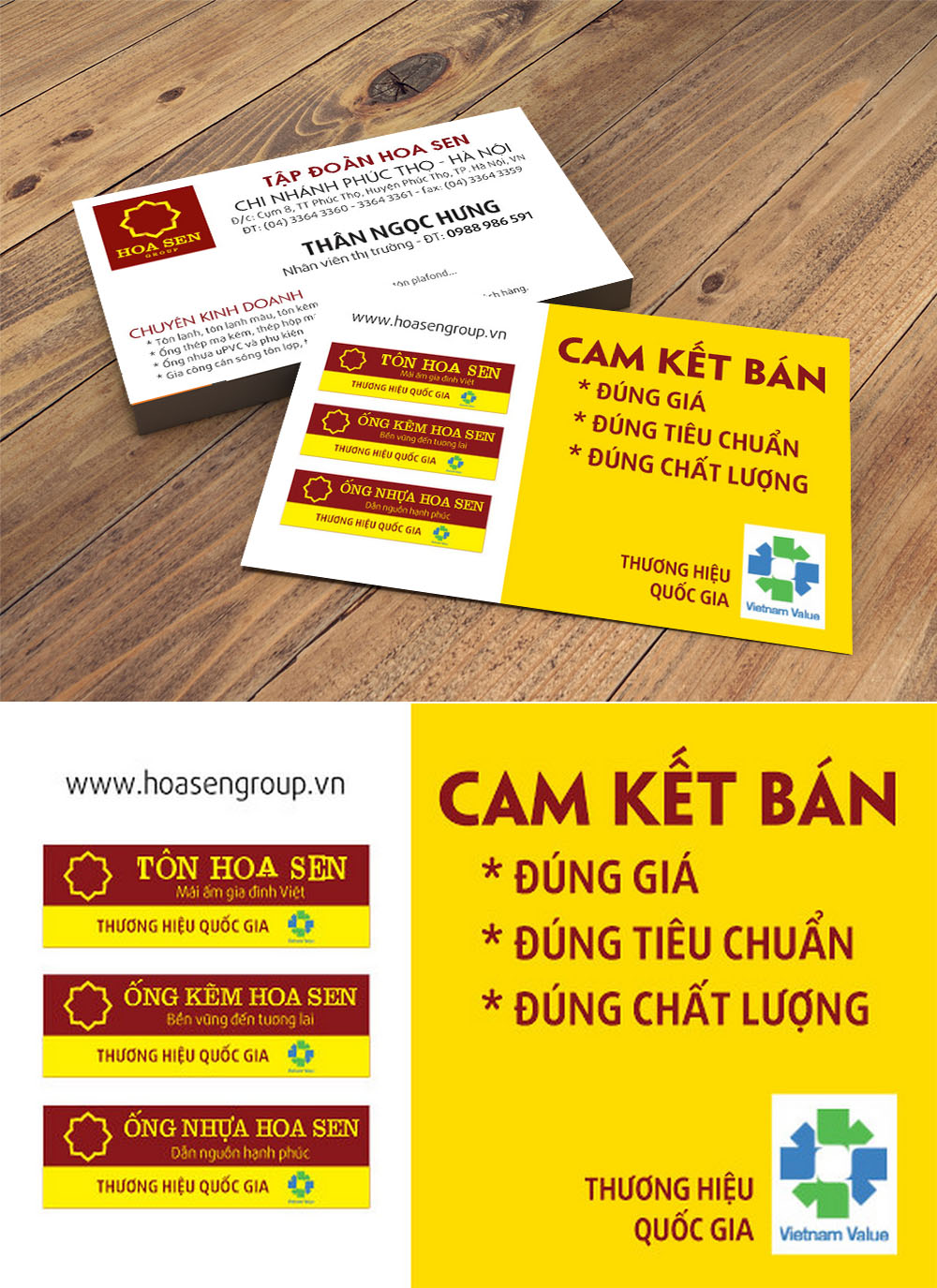 Mẫu danh thiếp namecard công ty file corel 23