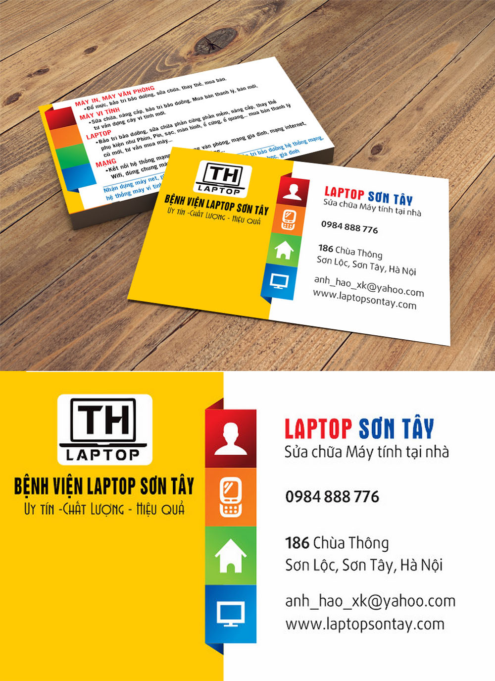 Mẫu danh thiếp namecard công ty file corel 32