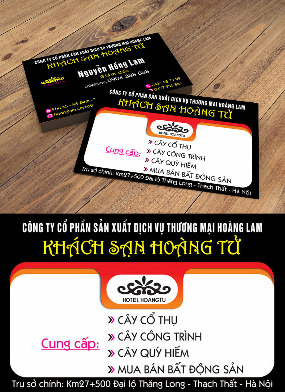 Mẫu danh thiếp namecard công ty file corel 37