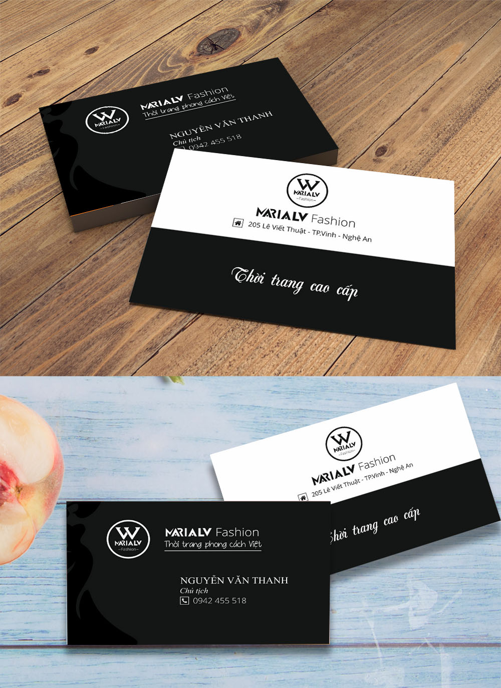 Mẫu danh thiếp name card đẹp file corel 18