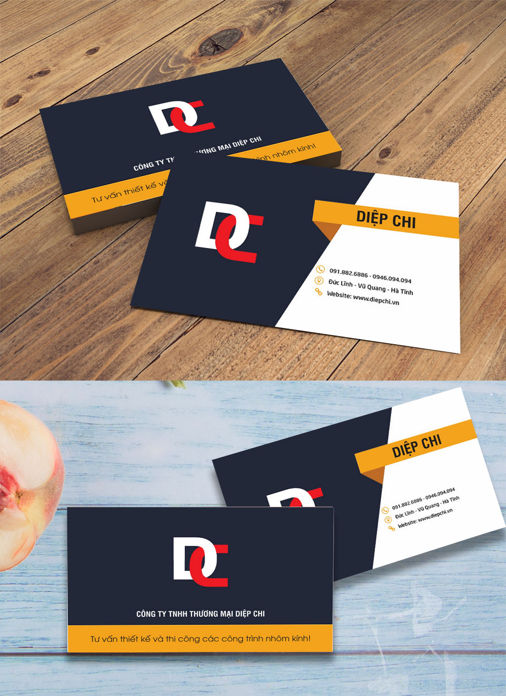 Mẫu danh thiếp name card đẹp file corel 32