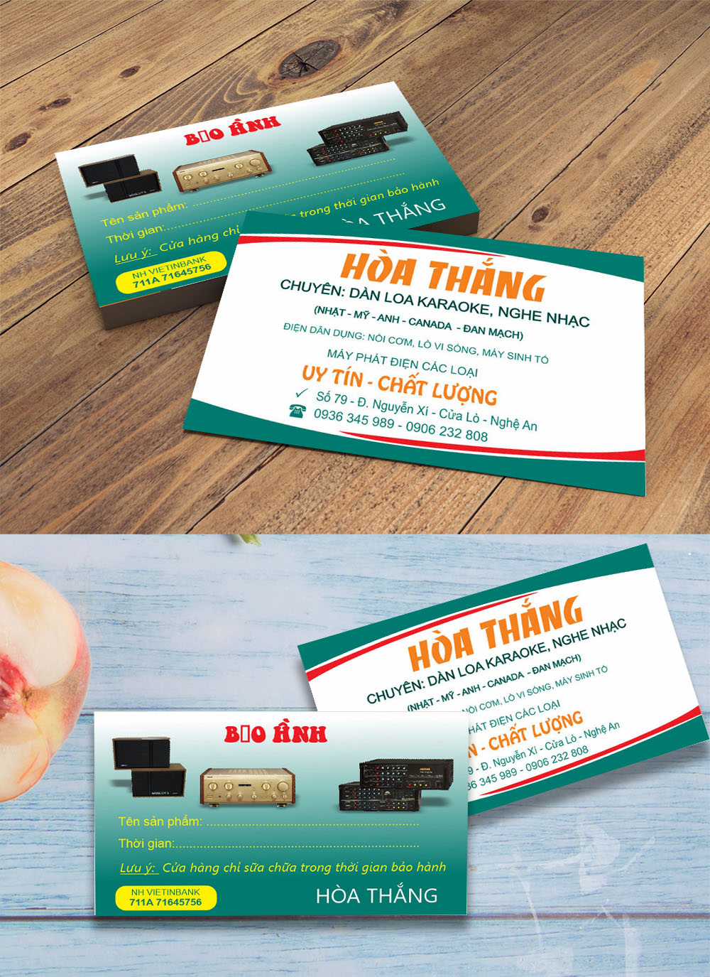 Mẫu danh thiếp name card đẹp file corel 34