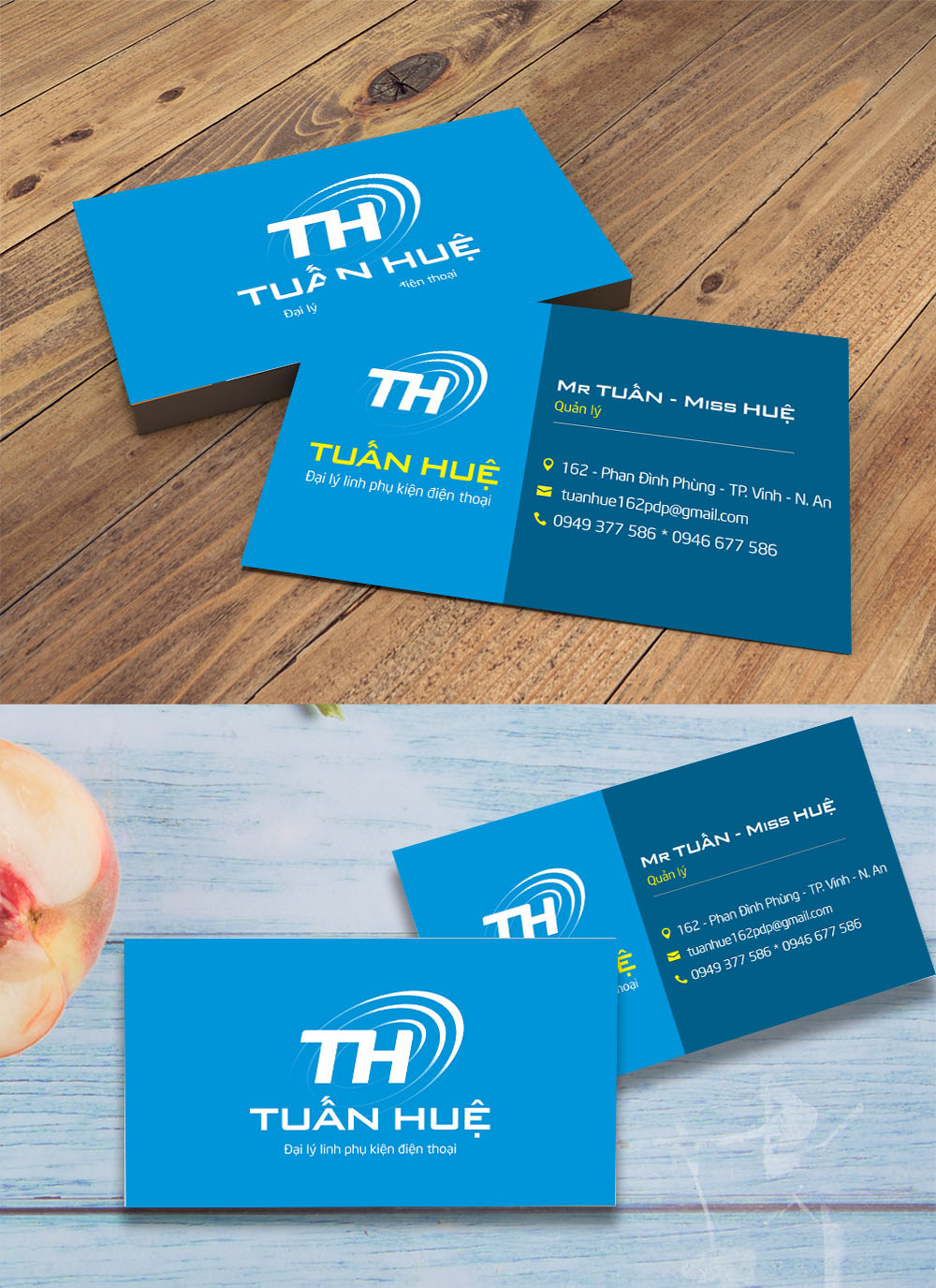 Mẫu danh thiếp name card đẹp file corel 46