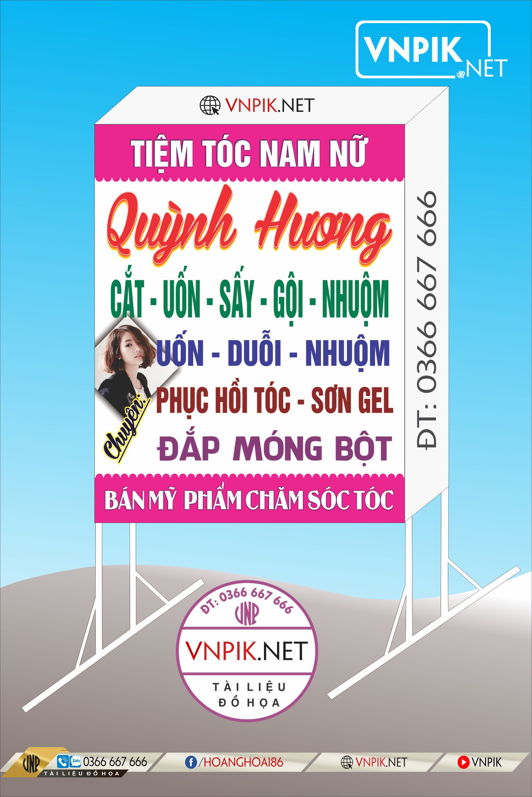 Mẫu Bảng Biển Quảng Cáo Công Ty File Corel 126