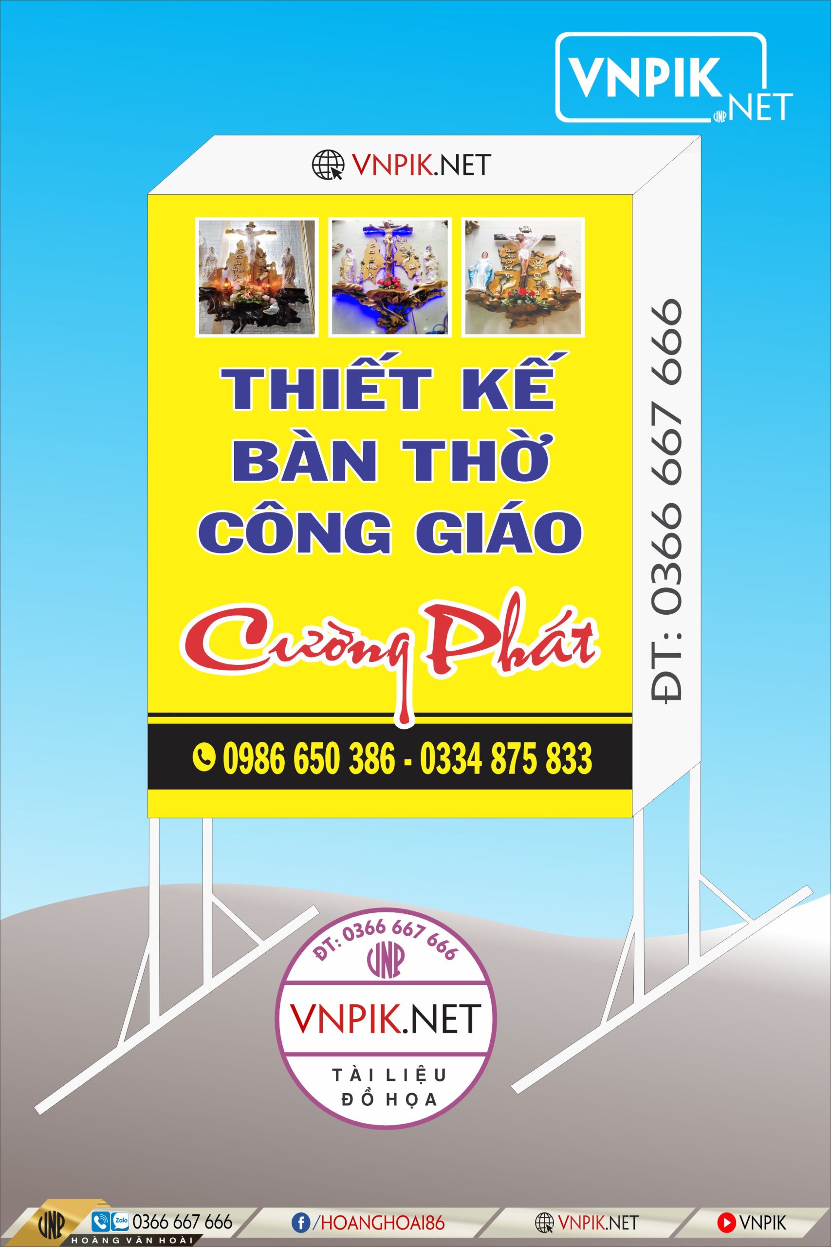 Mẫu Bảng Biển Quảng Cáo Công Ty File Corel 172