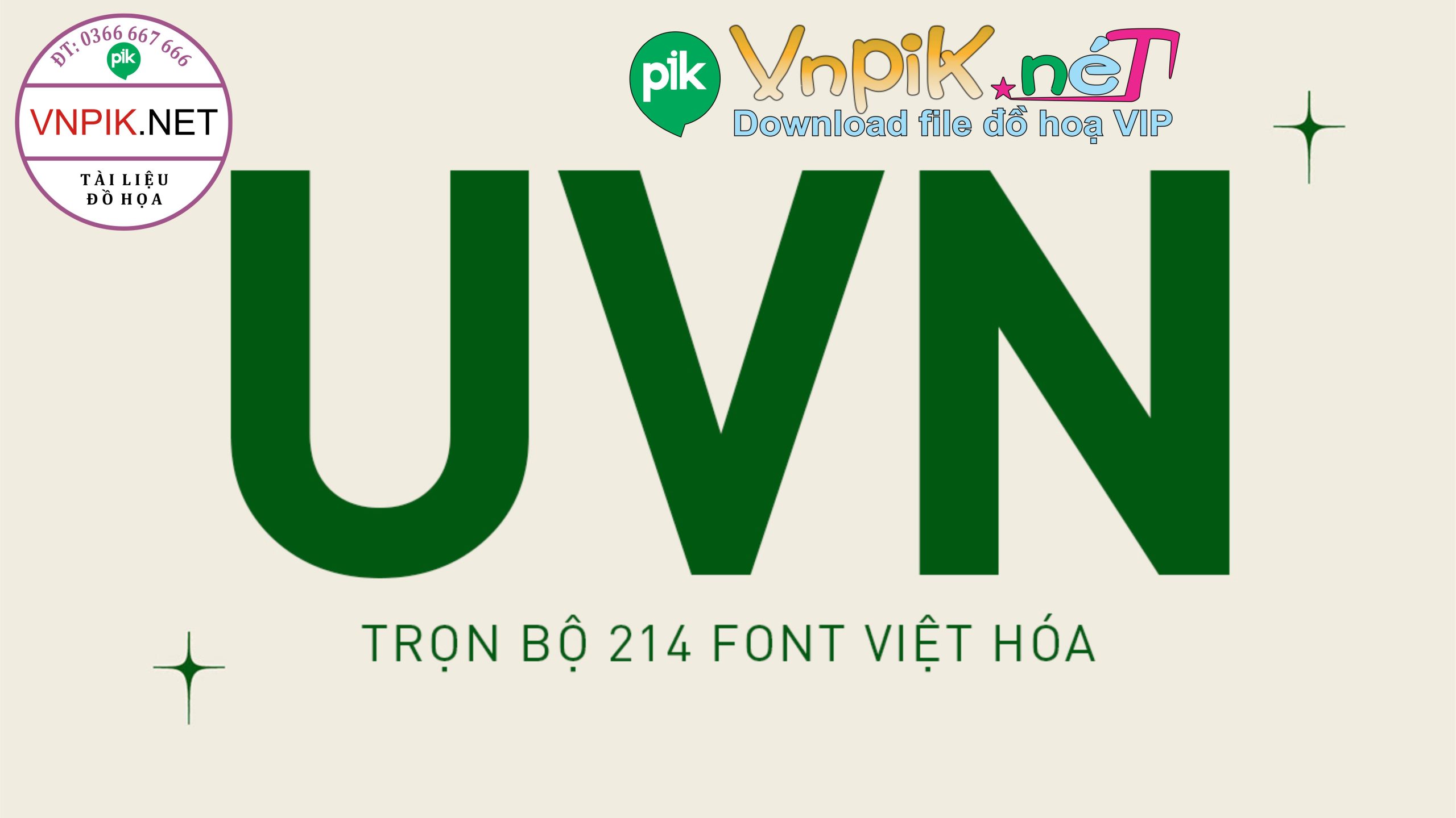 Tải trọn bộ Font UVN Việt hóa đầy đủ