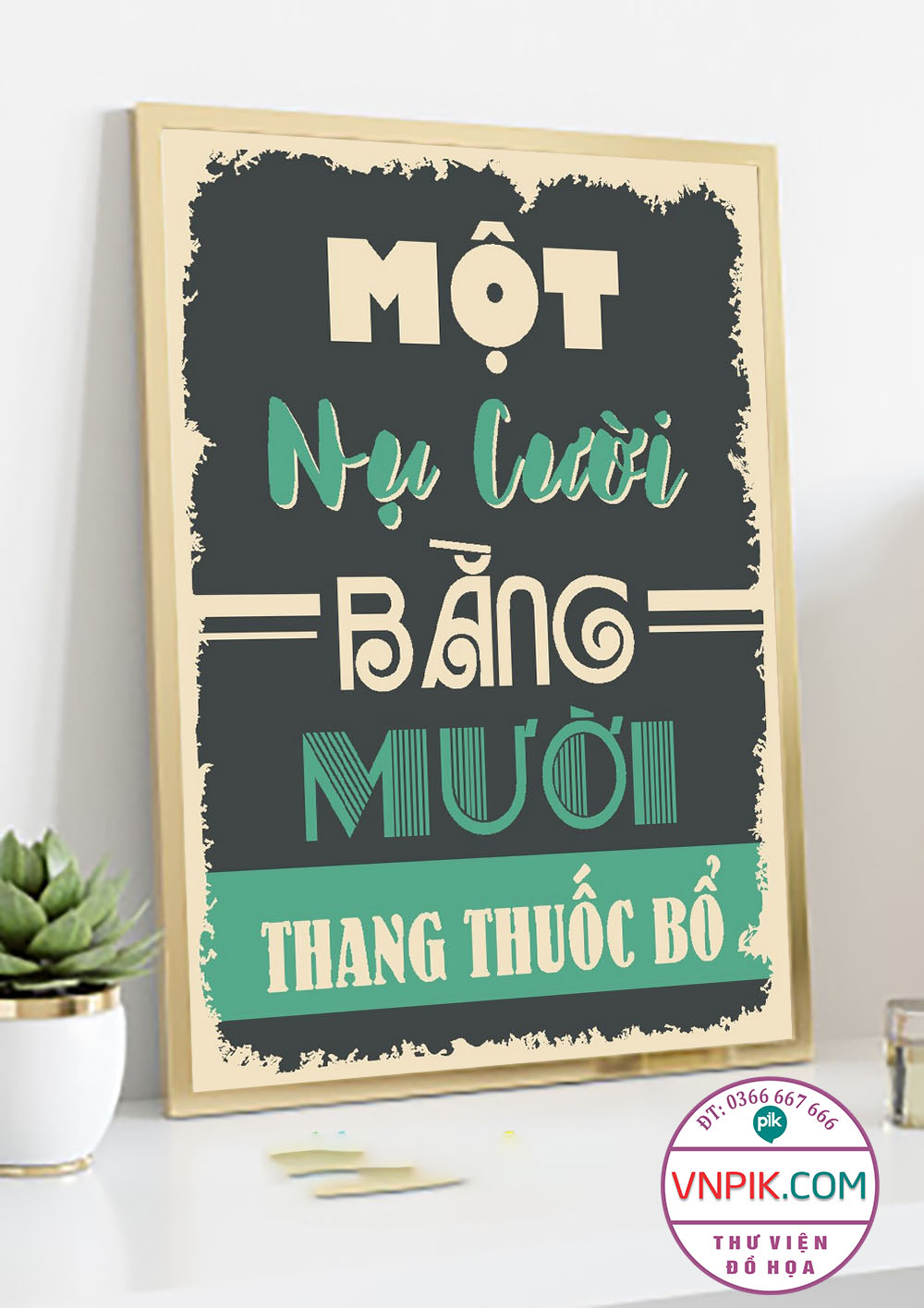 Mẫu Corel Tranh Tường Câu Tục Ngữ 22