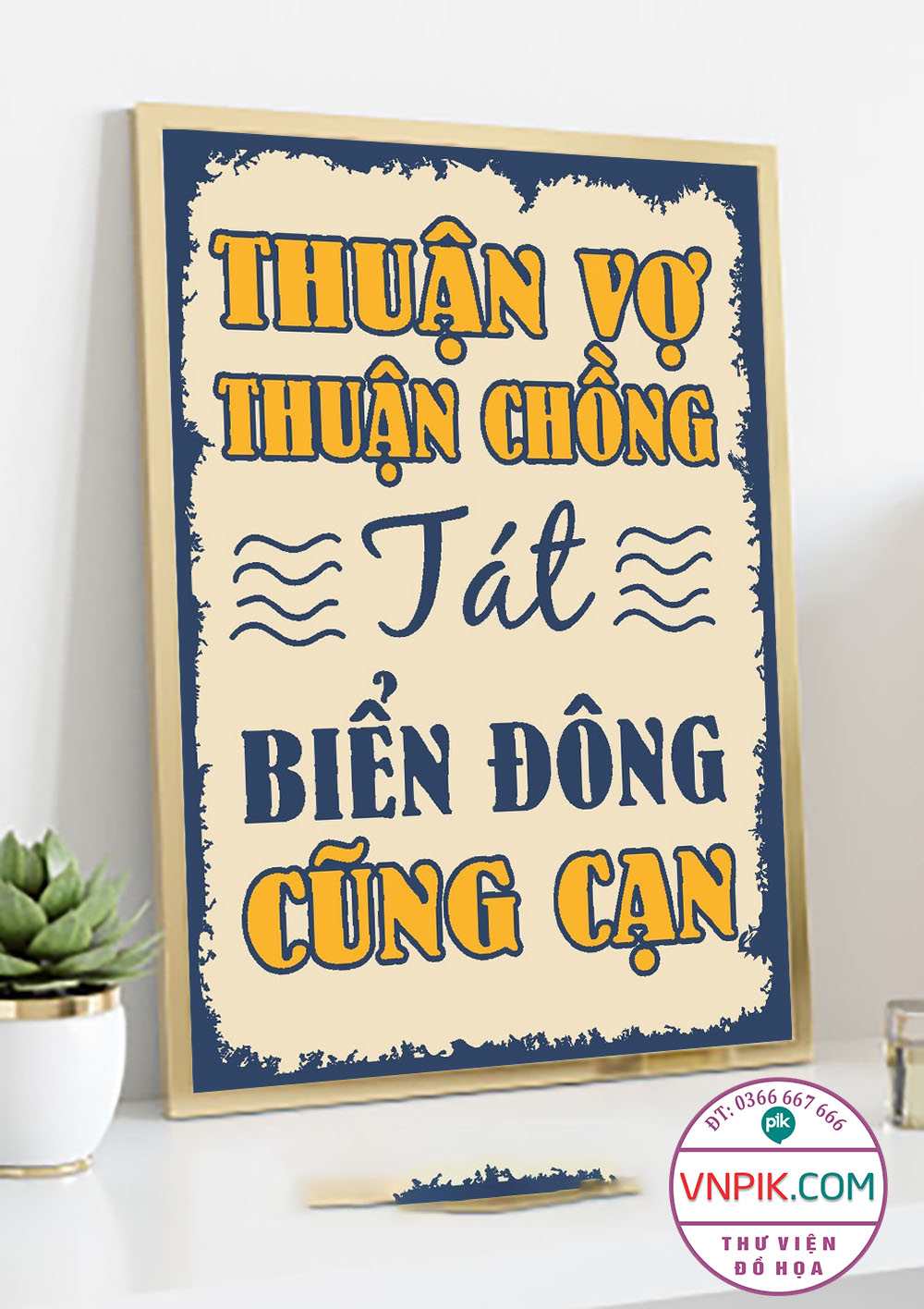 Mẫu Corel Tranh Tường Câu Tục Ngữ 48