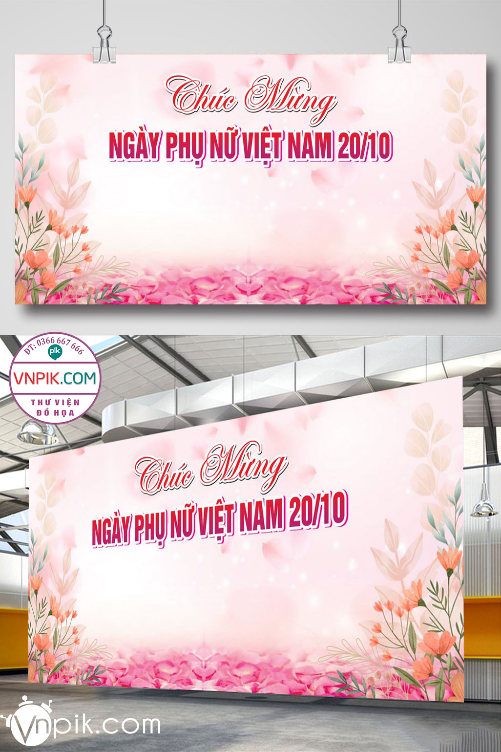 Mẫu Phông Nền Ngày Phụ Nữ Việt Nam 20 Tháng 10 File Corel Mẫu 121