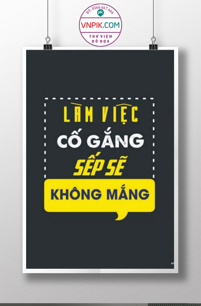 Tranh Động Lực Treo Tường File Vector Đẹp Mẫu  100