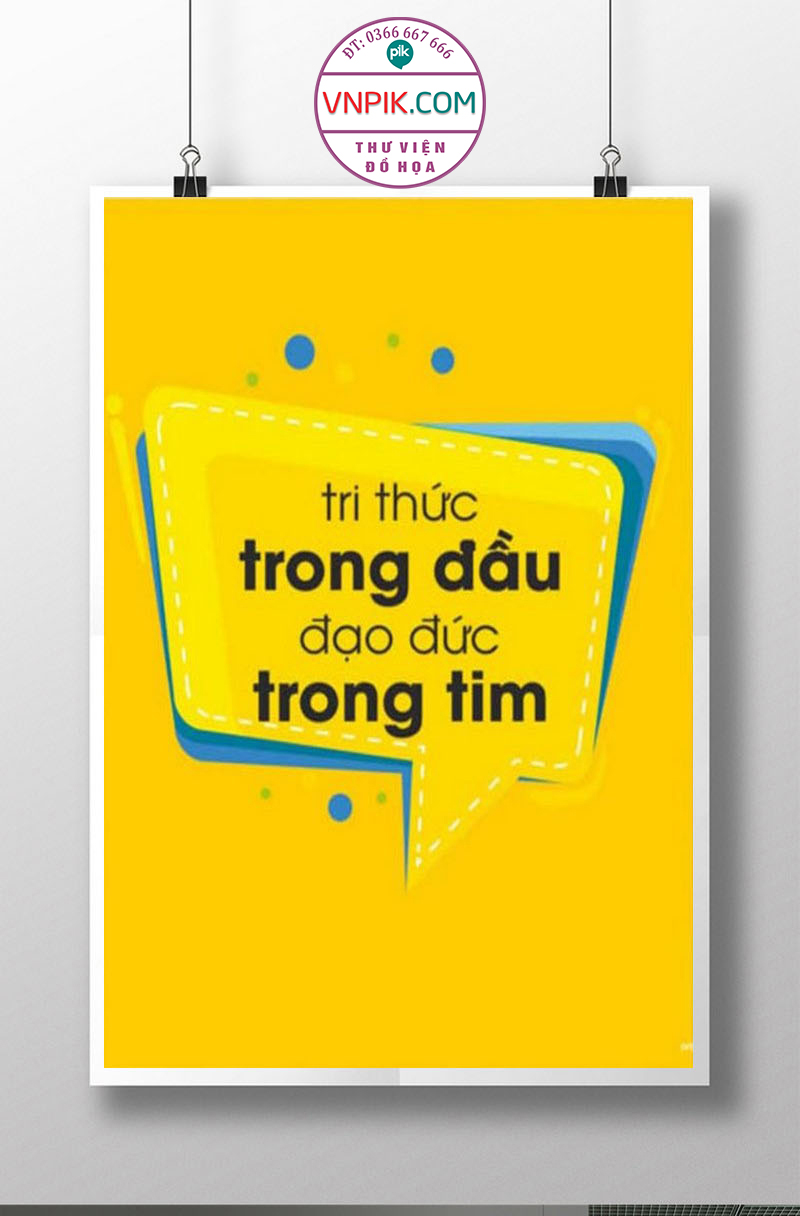 Tranh Động Lực Treo Tường File Vector Đẹp Mẫu  145