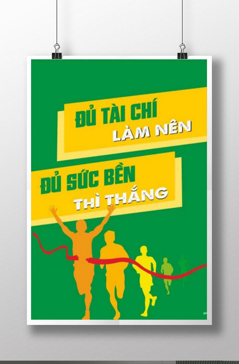 Tranh Động Lực Treo Tường File Vector Đẹp Mẫu  167