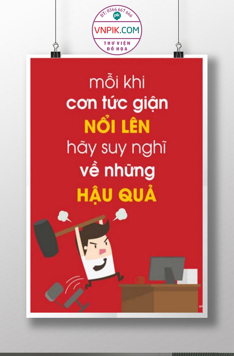 Tranh Động Lực Treo Tường File Vector Đẹp Mẫu  187