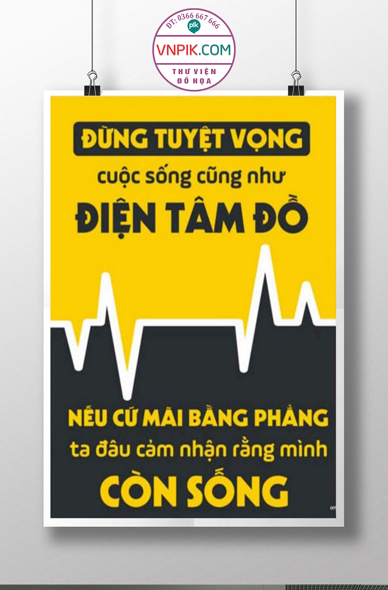 Tranh Động Lực Treo Tường File Vector Đẹp Mẫu  193