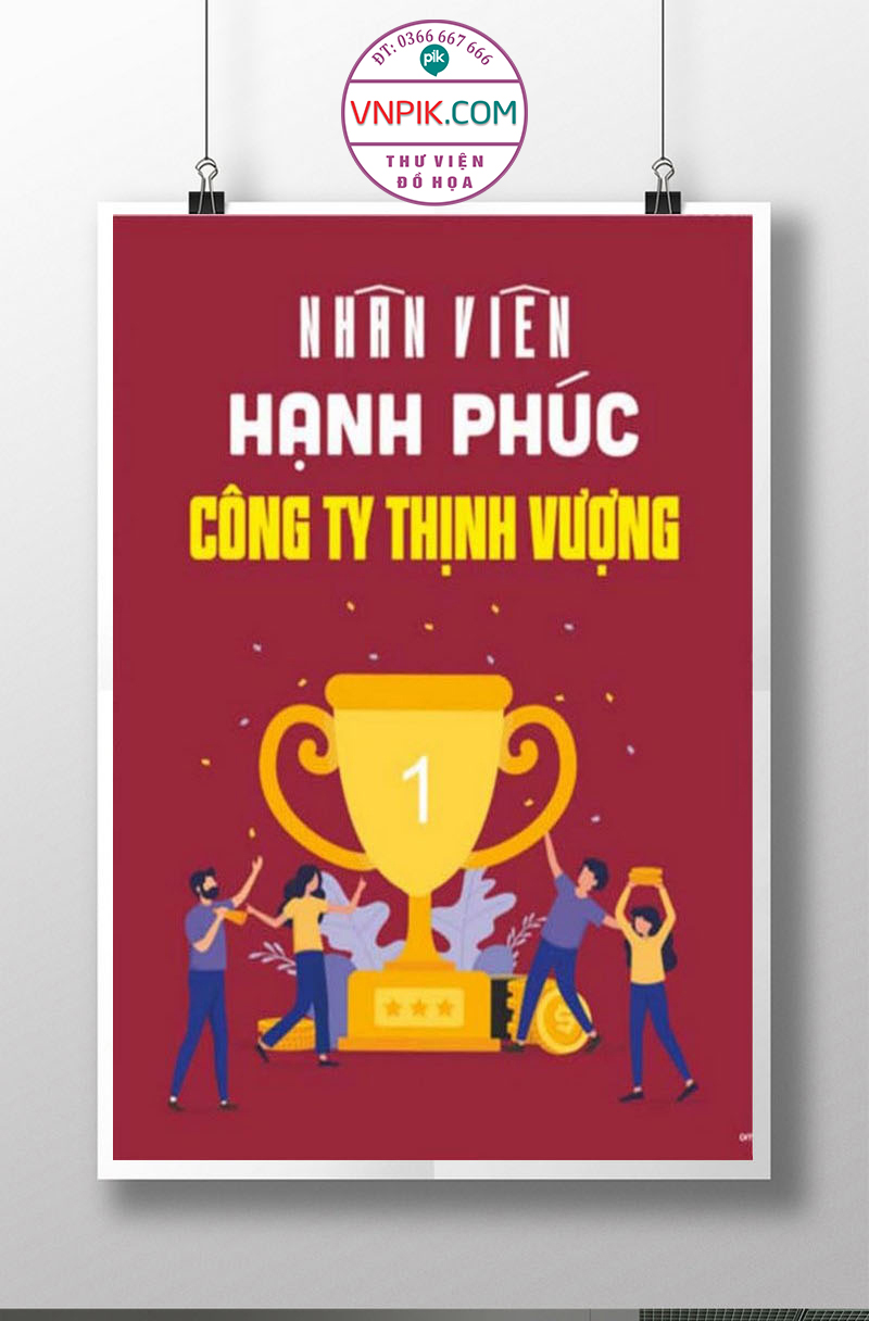 Tranh Động Lực Treo Tường File Vector Đẹp Mẫu  211