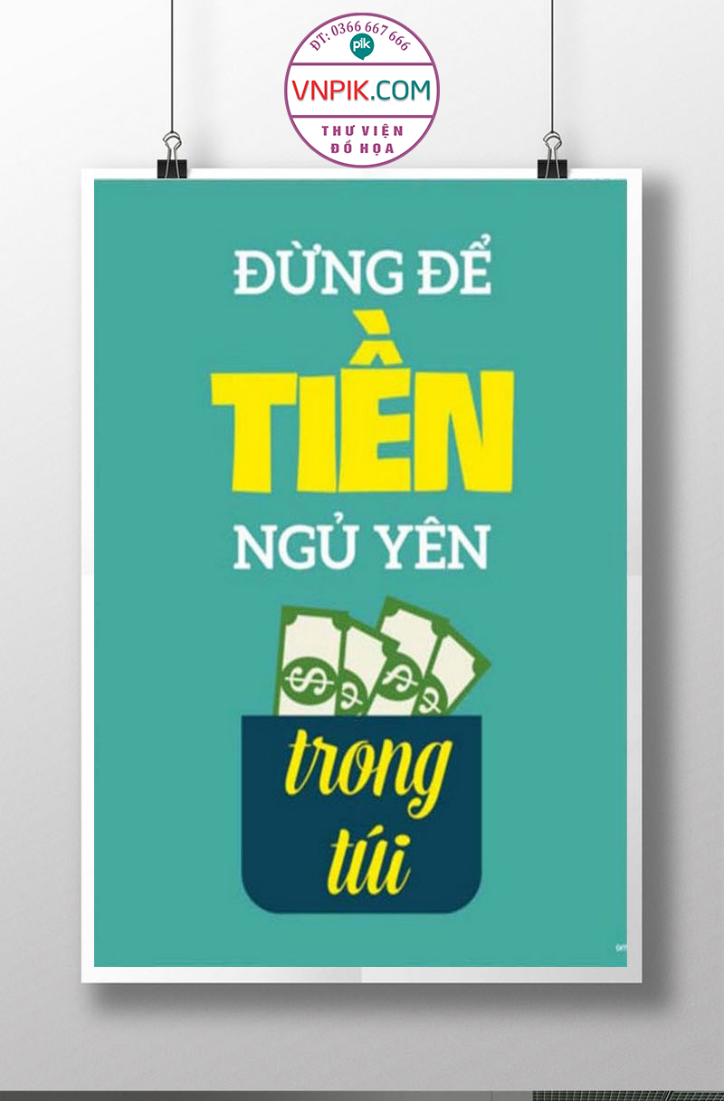 Tranh Động Lực Treo Tường File Vector Đẹp Mẫu  228