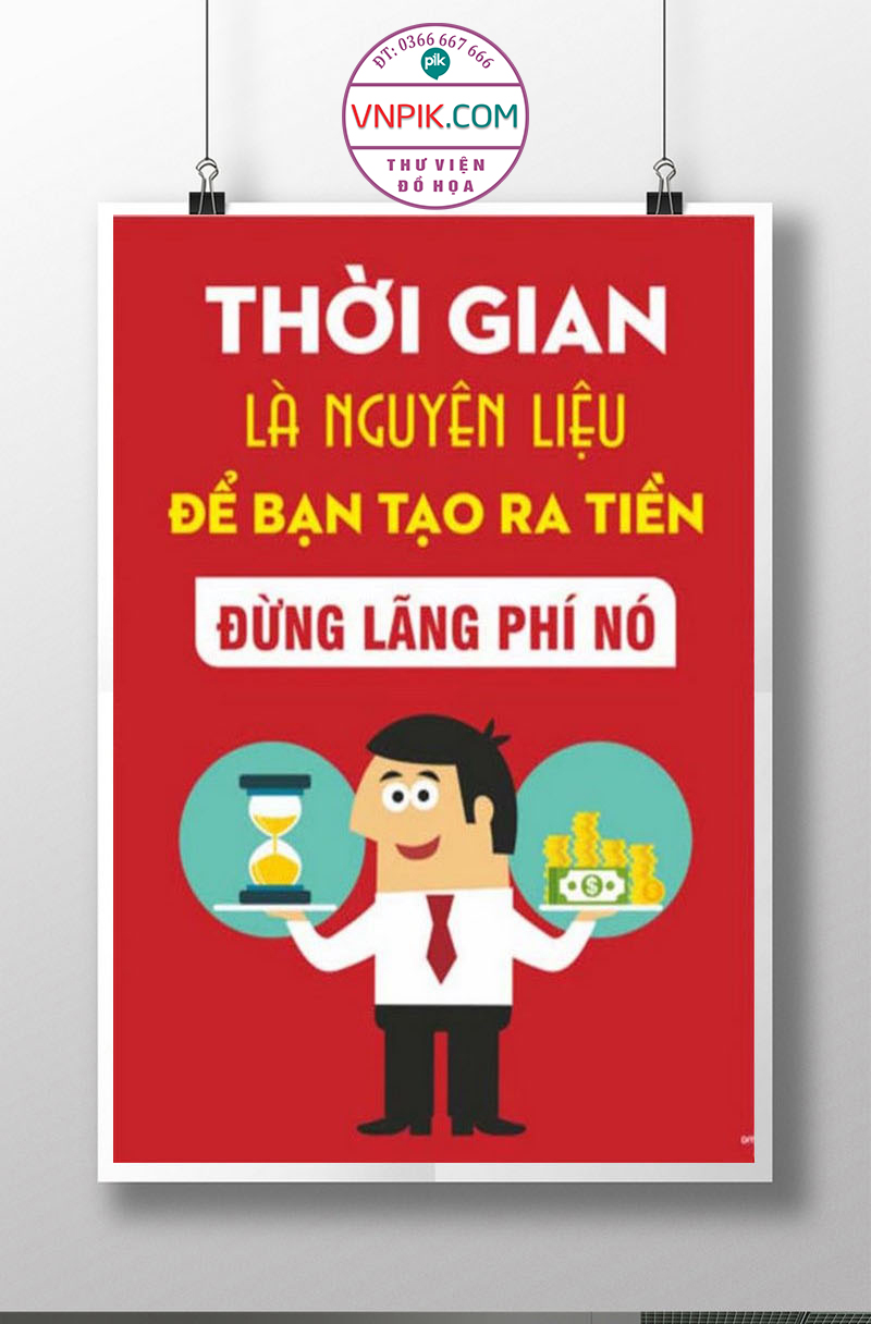 Tranh Động Lực Treo Tường File Vector Đẹp Mẫu  261