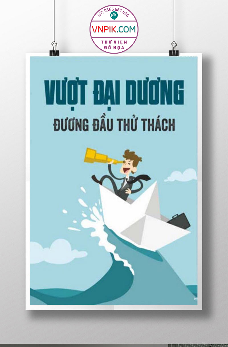 Tranh Động Lực Treo Tường File Vector Đẹp Mẫu  328