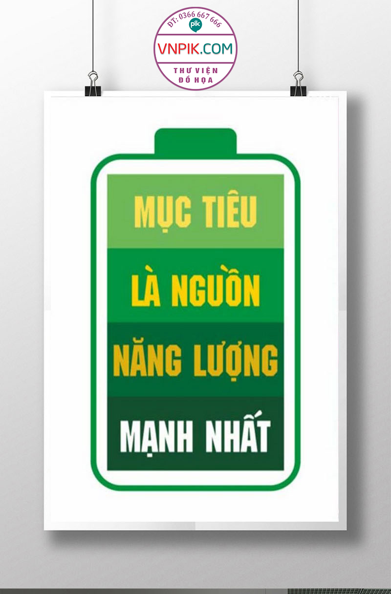 Tranh Động Lực Treo Tường File Vector Đẹp Mẫu  350