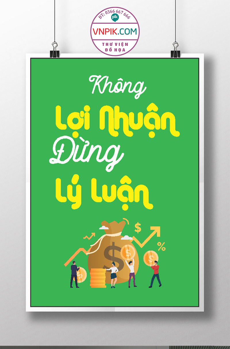 Tranh Động Lực Treo Tường File Vector Đẹp Mẫu  448