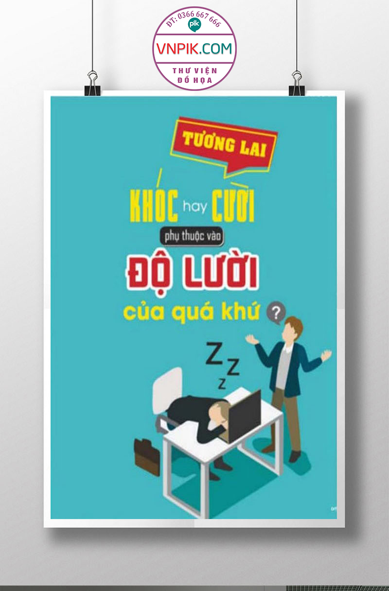 Tranh Động Lực Treo Tường File Vector Đẹp Mẫu  64