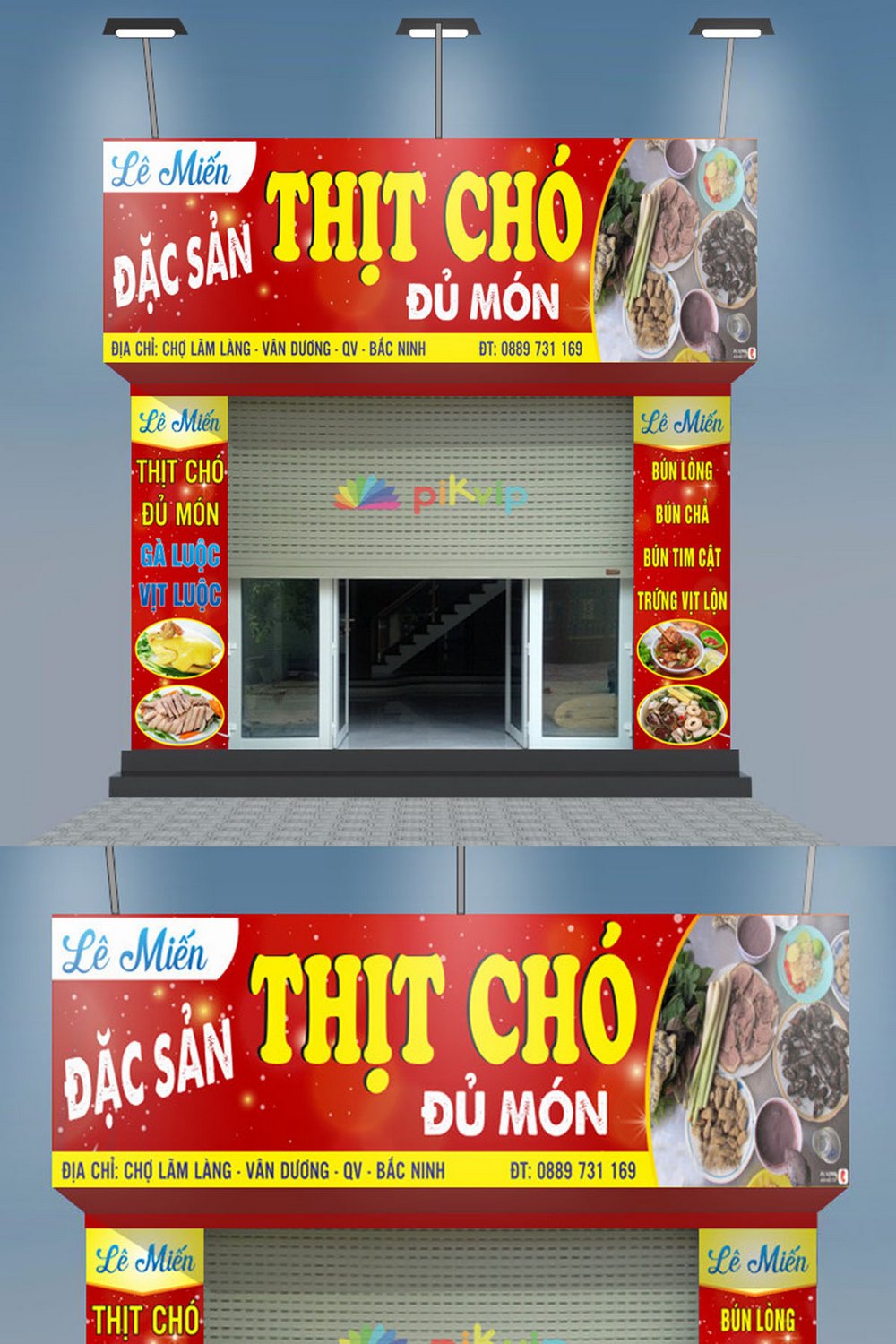 Biển Hiệu Thịt Chó