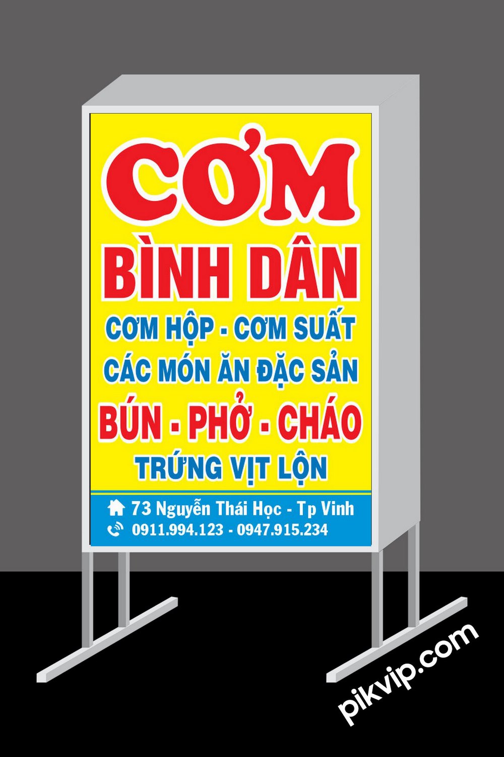 Tải mẫu bảng hiệu biển vẫy file corel 2023 18