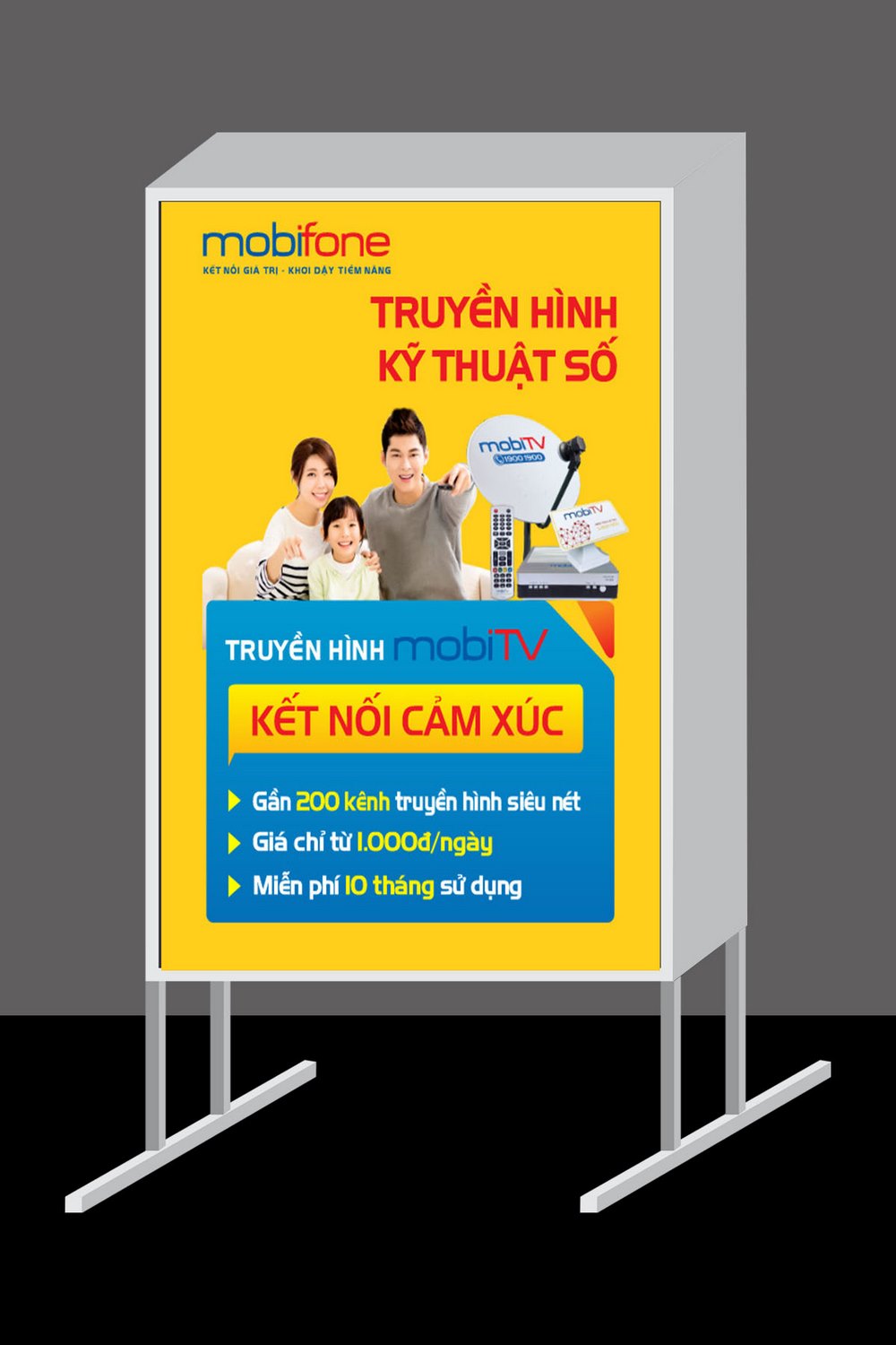 Thiết kế Banner điểm bán hàng Mobifone file corel 03