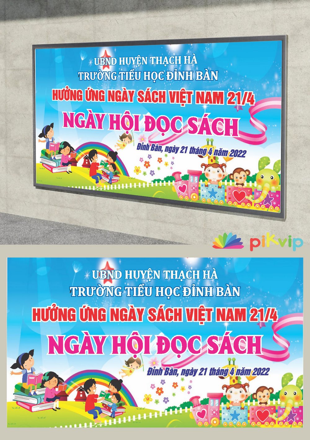 Phông nền ngày hội đọc sách 2