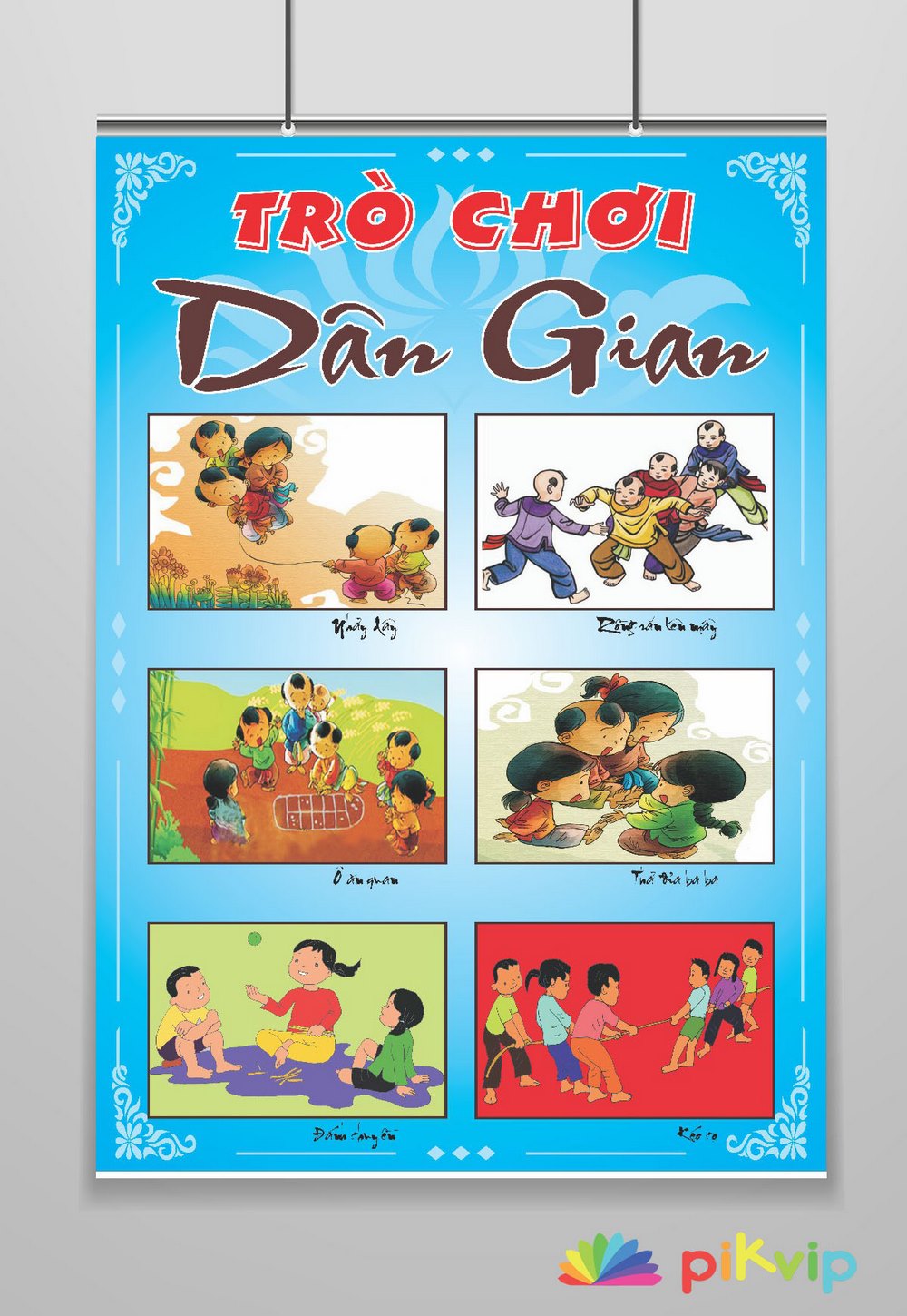 Bảng trò chơi dân gian