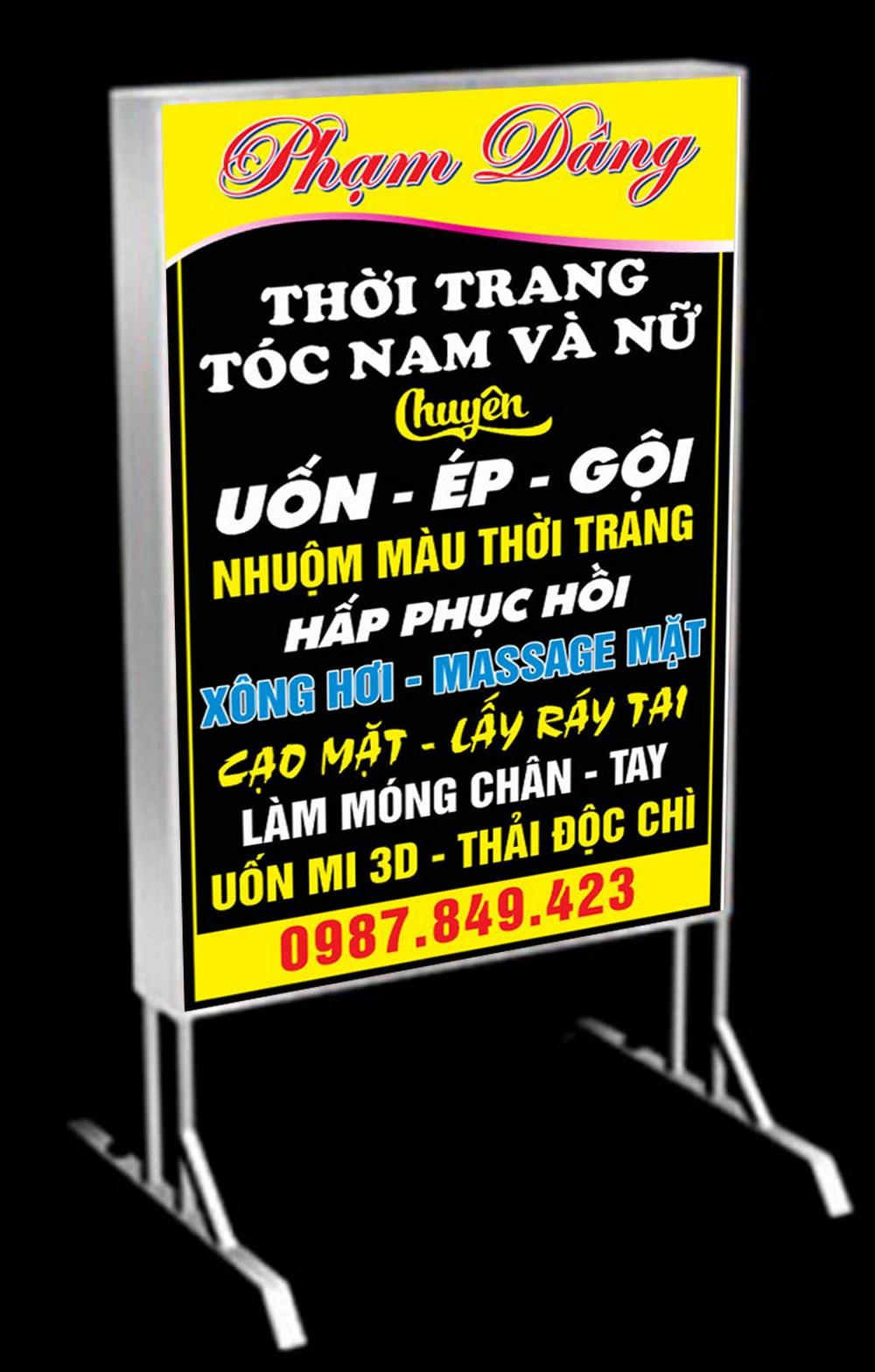 Mẫu biển vẫy thời trang shop