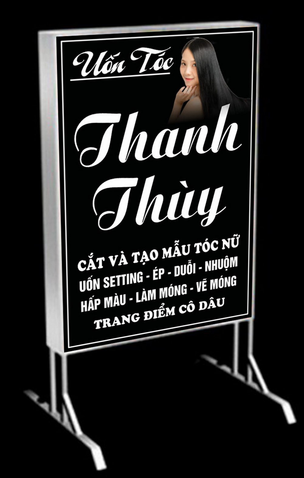 Mẫu biển vẫy uốn tóc thanh thuý