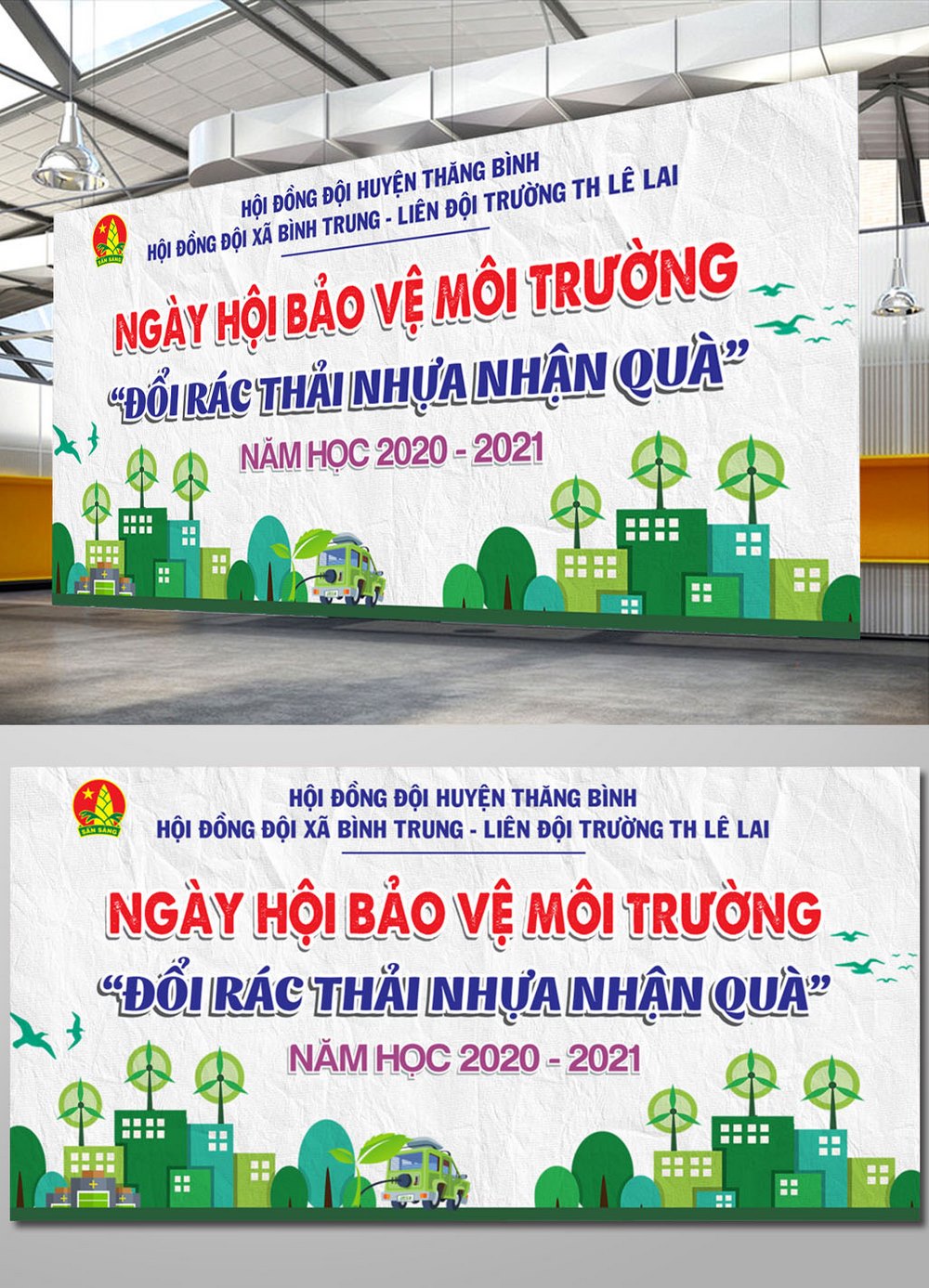 Ngày hội Bảo Vệ môi trường corel