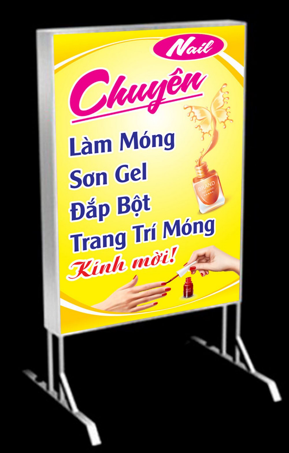 Mẫu biển vẫy tiệm nail