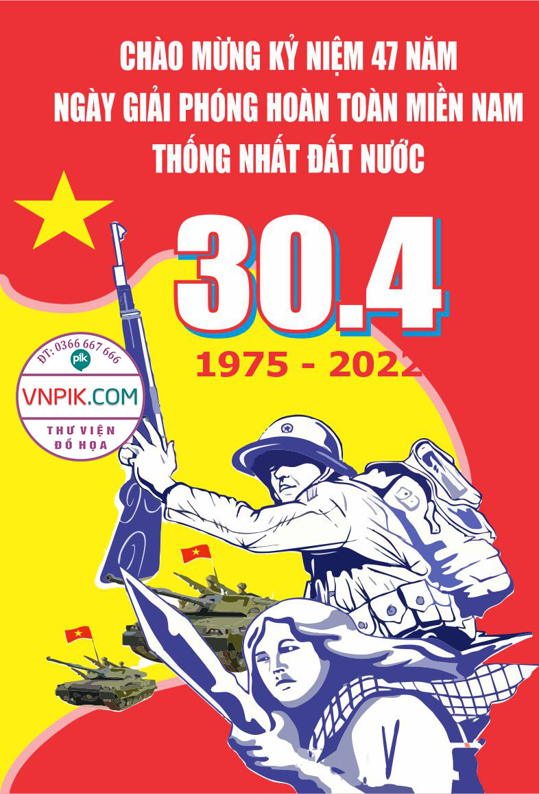 File Corel Pano Giải Phóng Miền Nam 30-4 Mẫu 71