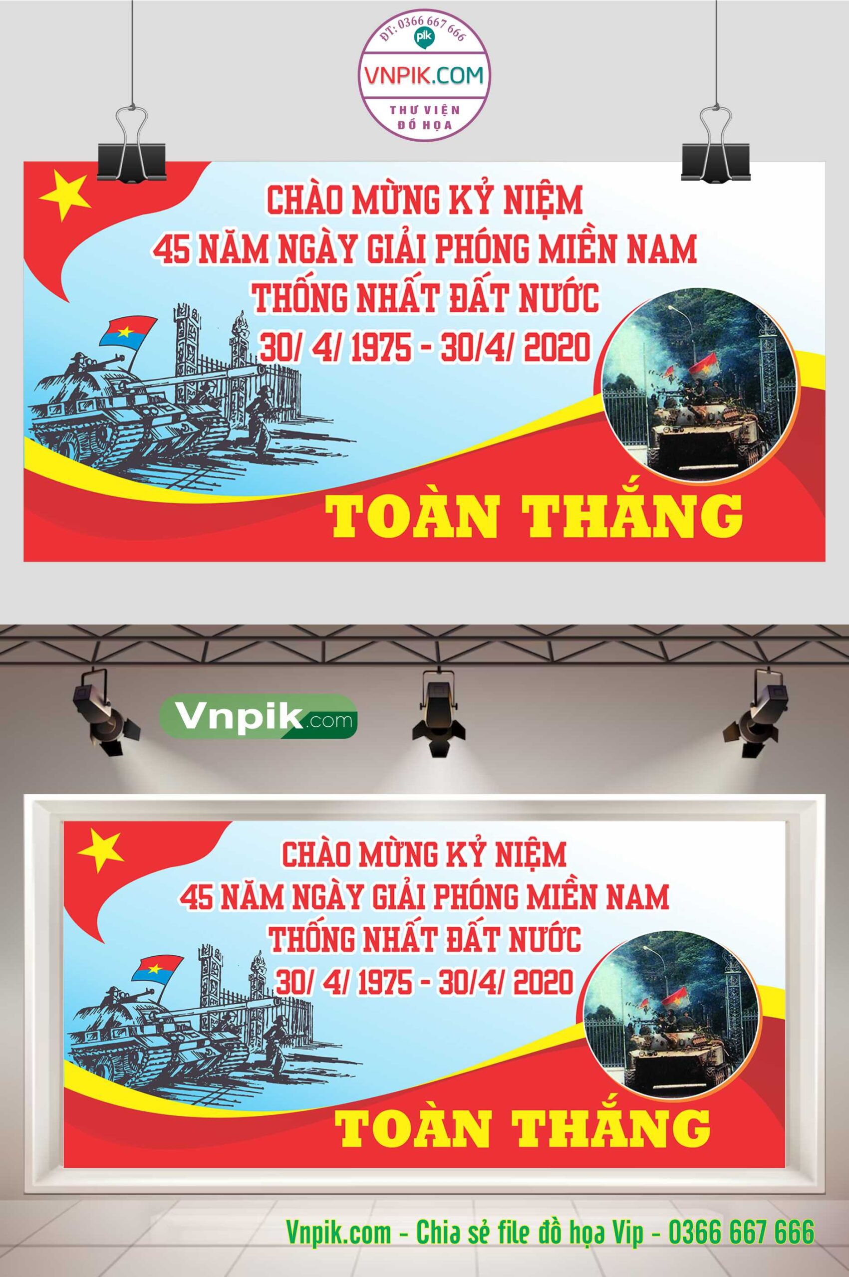 File Corel Pano Giải Phóng Miền Nam 30-4 Mẫu 84